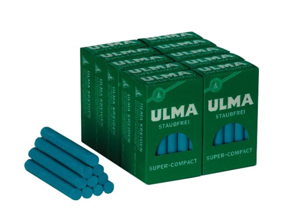 Ulma C-Kreide blau staubfrei 100 Stück (10x10)